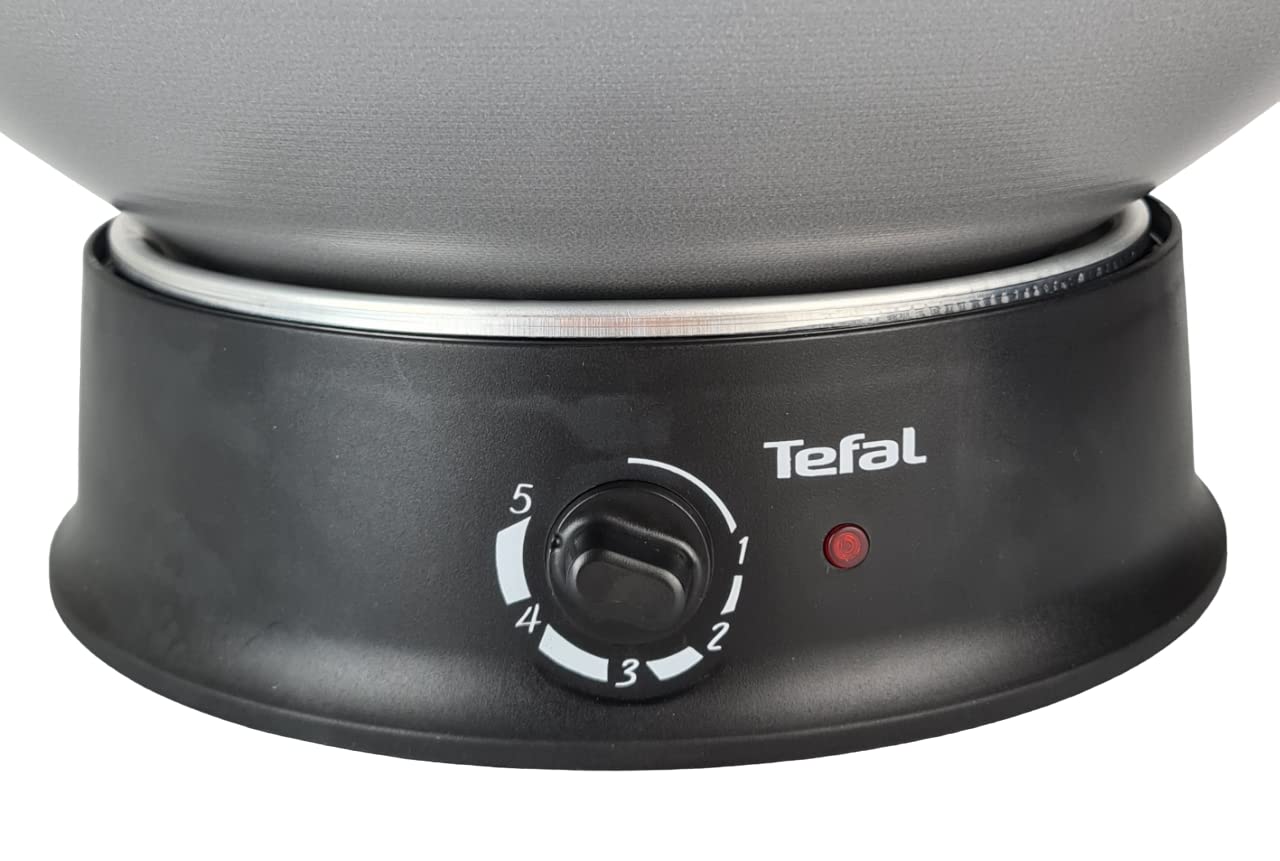 Tefal Wok mit Glasdeckel 1200W WO 3000 SI