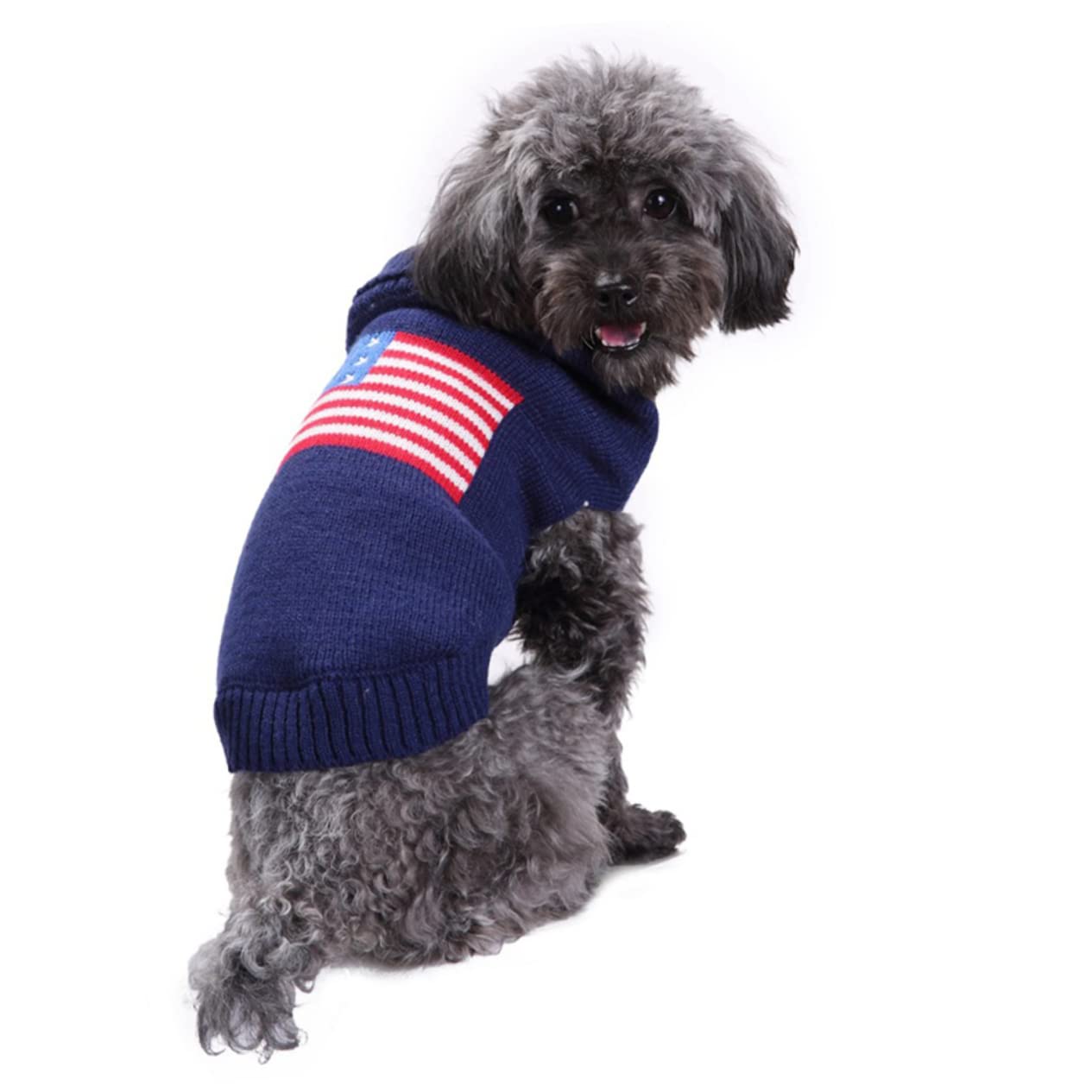 BESPORTBLE 3 Piezas Ropa para Perros suéter de Navidad para Perros Ropa de Fiesta para Mascotas Dog Coat de niños Sudadera suéter para suéter para Mascotas Mantener Caliente XS