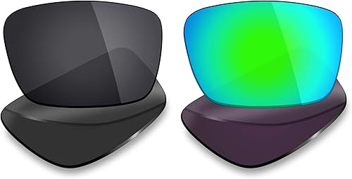 Mryok 2 pares de lentes polarizadas de repuesto para gafas de sol Oakley Fuel Cell - Opciones