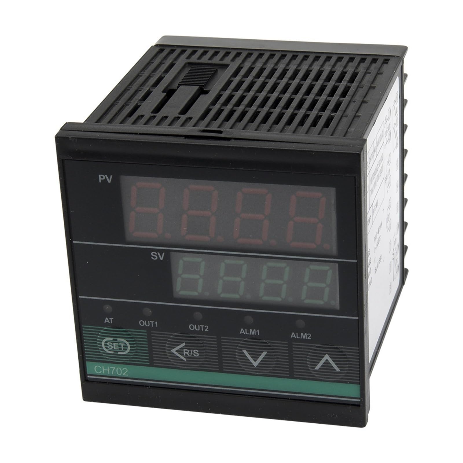 PID Digital Termostato Controlador de Temperatura Digital PID con Salida SSR y relé de Caja Corta CH702 (no Incluye SSR) Controlador de Temperatura