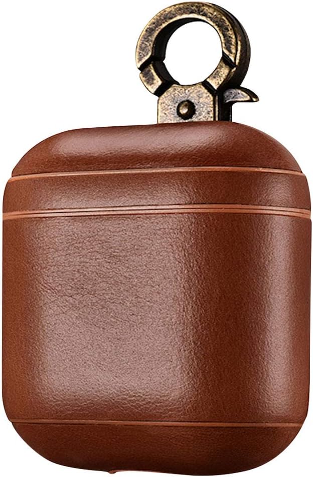 کیف محافظ پلاستیکی-چرمی Royal Individual برای ایرپادز اپل