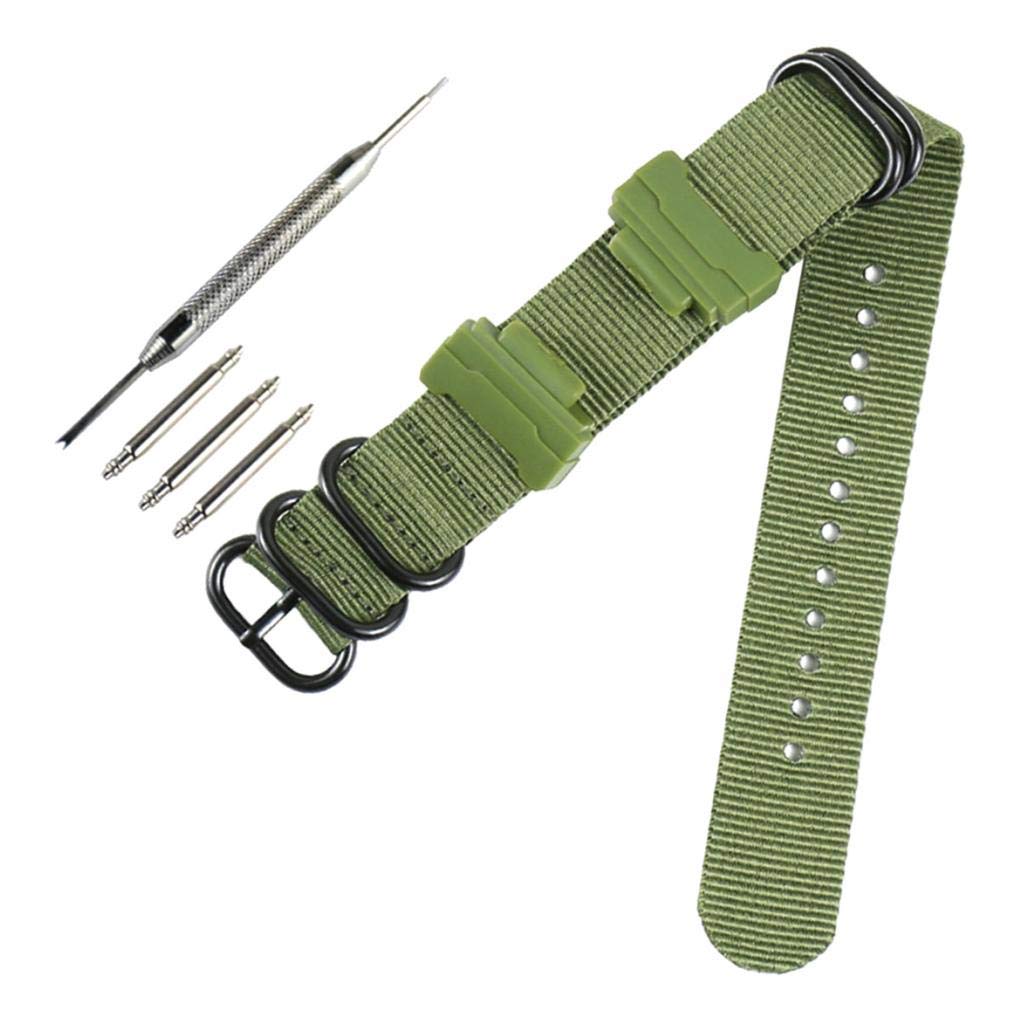 CALANDIS Multi Color Watch Band Wrist Watch Strap Link Connector 14mm Solider Green (B09ZTY34RQ) Amazon Price History, Amazon Price Tracker