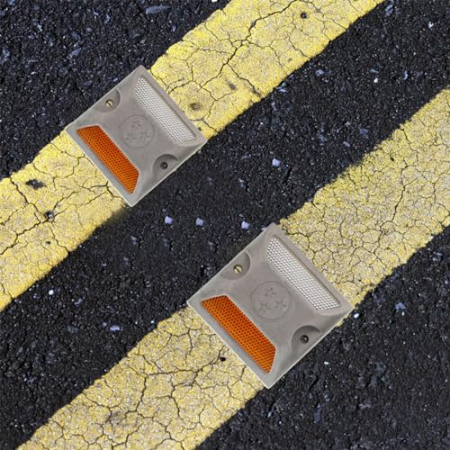 Marcadores Reflectivos para Pavimento Solar VOSAREA 3 piezas miniatura 5