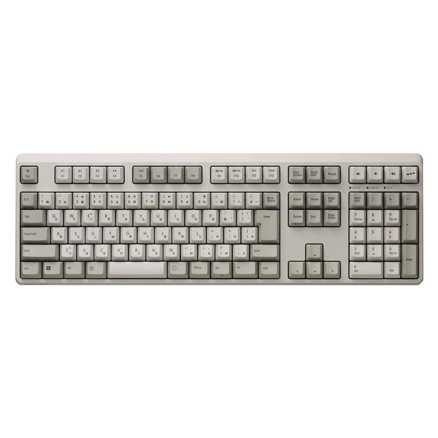 Amazon | REALFORCE R4 キーボード ハイブリッド フル 45g 日本語配列