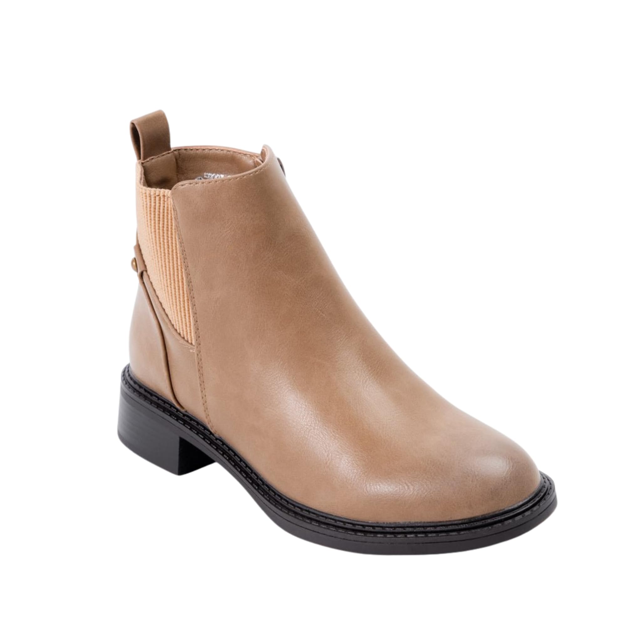 Urban Ease - Women's Khaki Ankle Boots | Casual-picture-46
