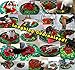 Sniffiz SmellyMatty Snuffle Mat for Dogs - Enrichment Hide & Seek Treat Toys (Large Nosework Sniff Mat + Food Puzzles) - Interactive IQ Game for Boredom (Spring Garden (5 Food Puzzles))