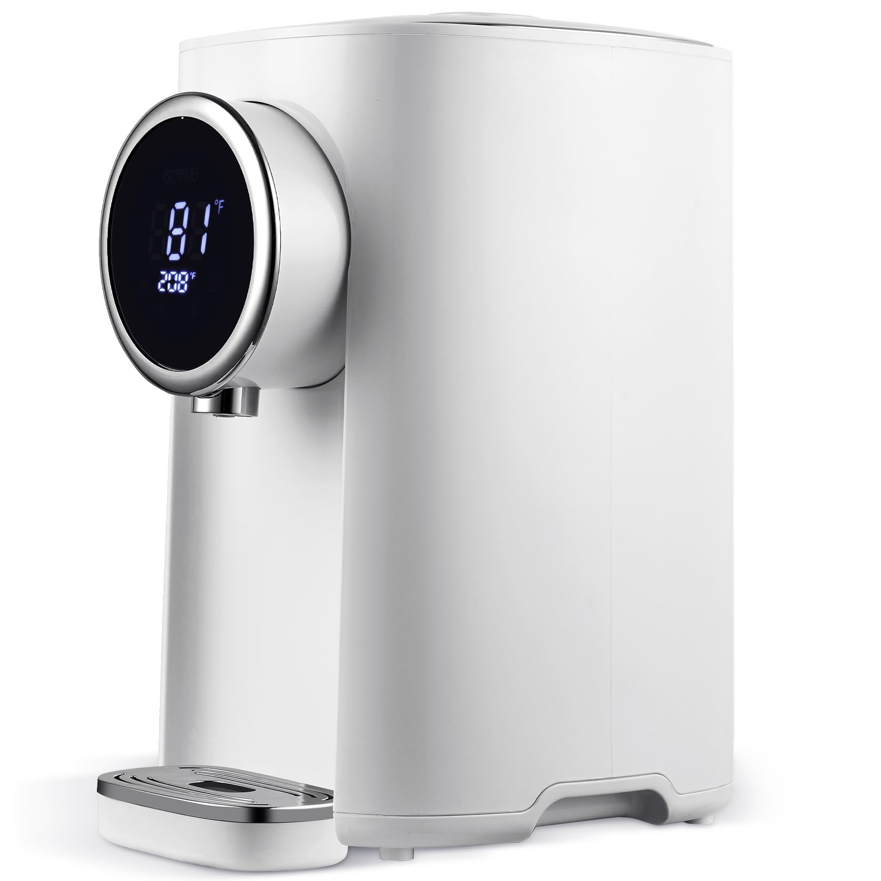 OCTAVO Water Boiler & Warmer 5 Liter, 304 Stainless Steel Water Tank