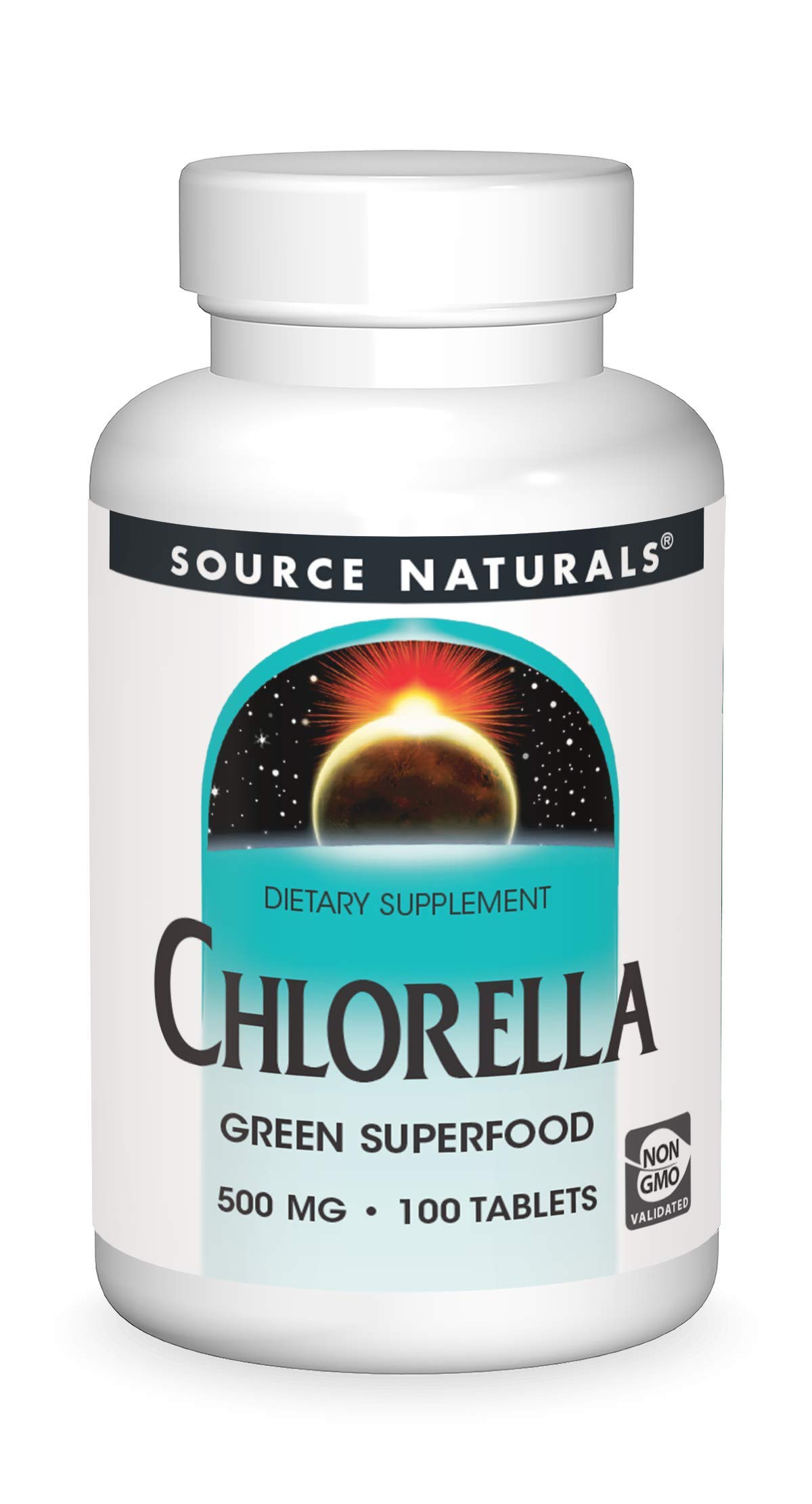 Source NaturalsChlorella Broken Cell Wall 500 Mg. 100 Tablets