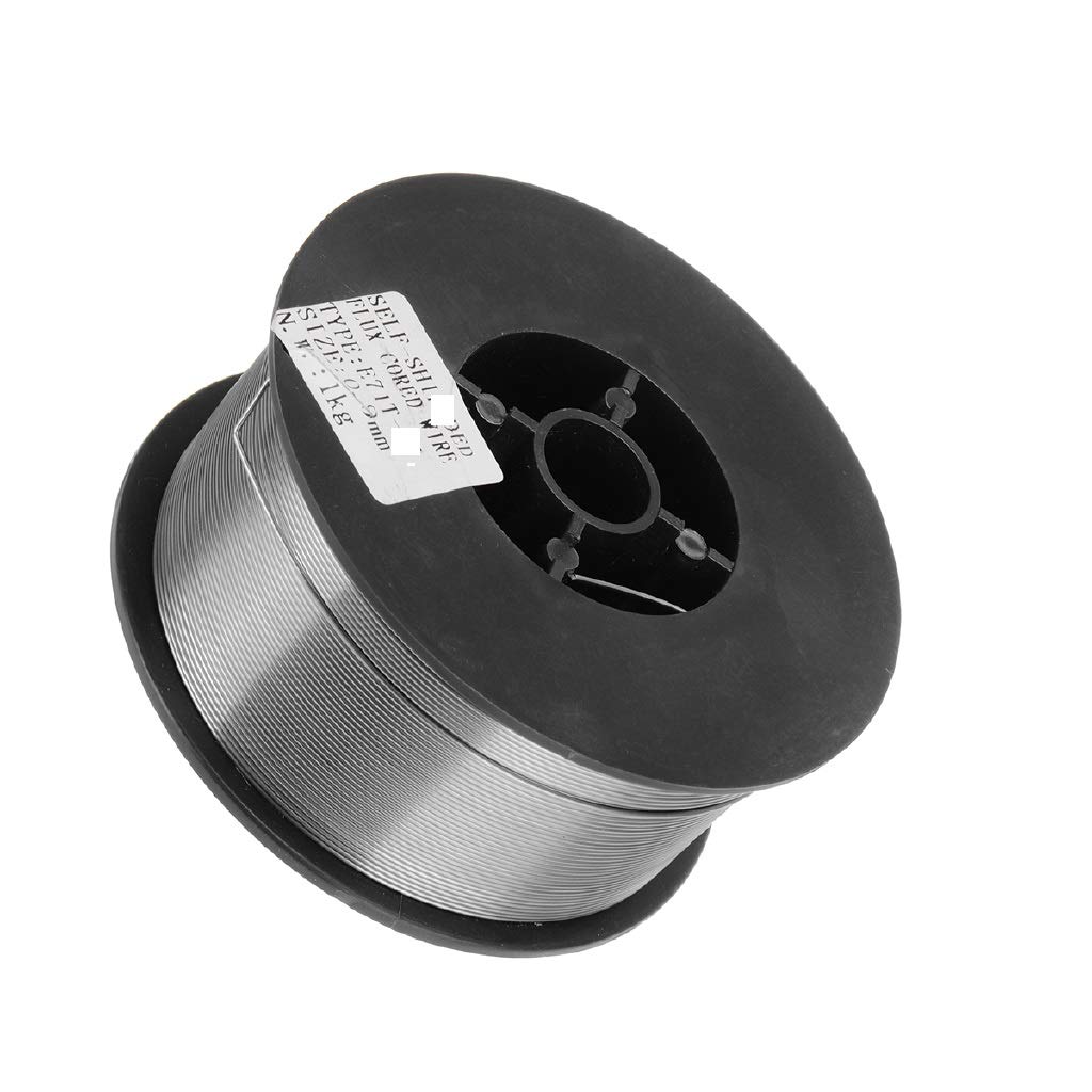 2 X 1KG Fülldraht 0,8mm SCHWEIßDRAHT MIG/MAG 2 Rollen - Ohne Gas - E71T-GS FLUX CORE
