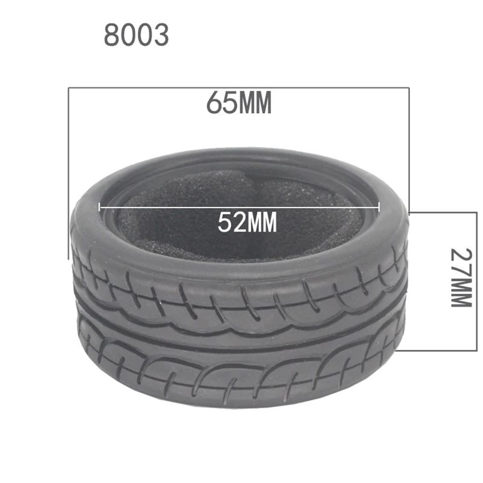 Pneumatici Ruote Per Strada Per HPI Per KYOSHO 1/10 Rc Parte Auto
