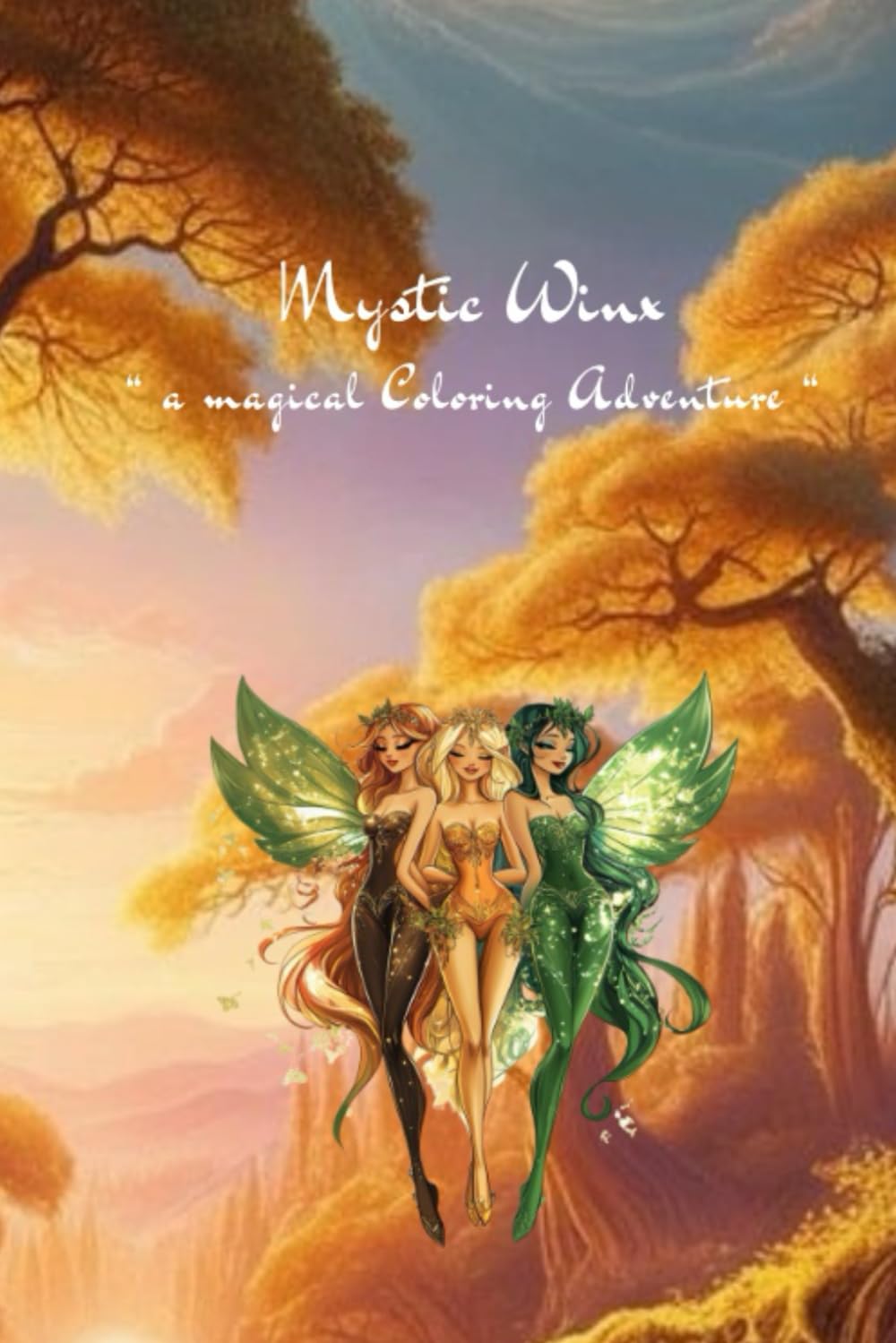 Mystic Winx: a magical Coloring Adventure