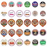 Perfect Samplers Flavored Coffee Variety Sampler Pack, Assorted Flavors in Single Serve Pods for...