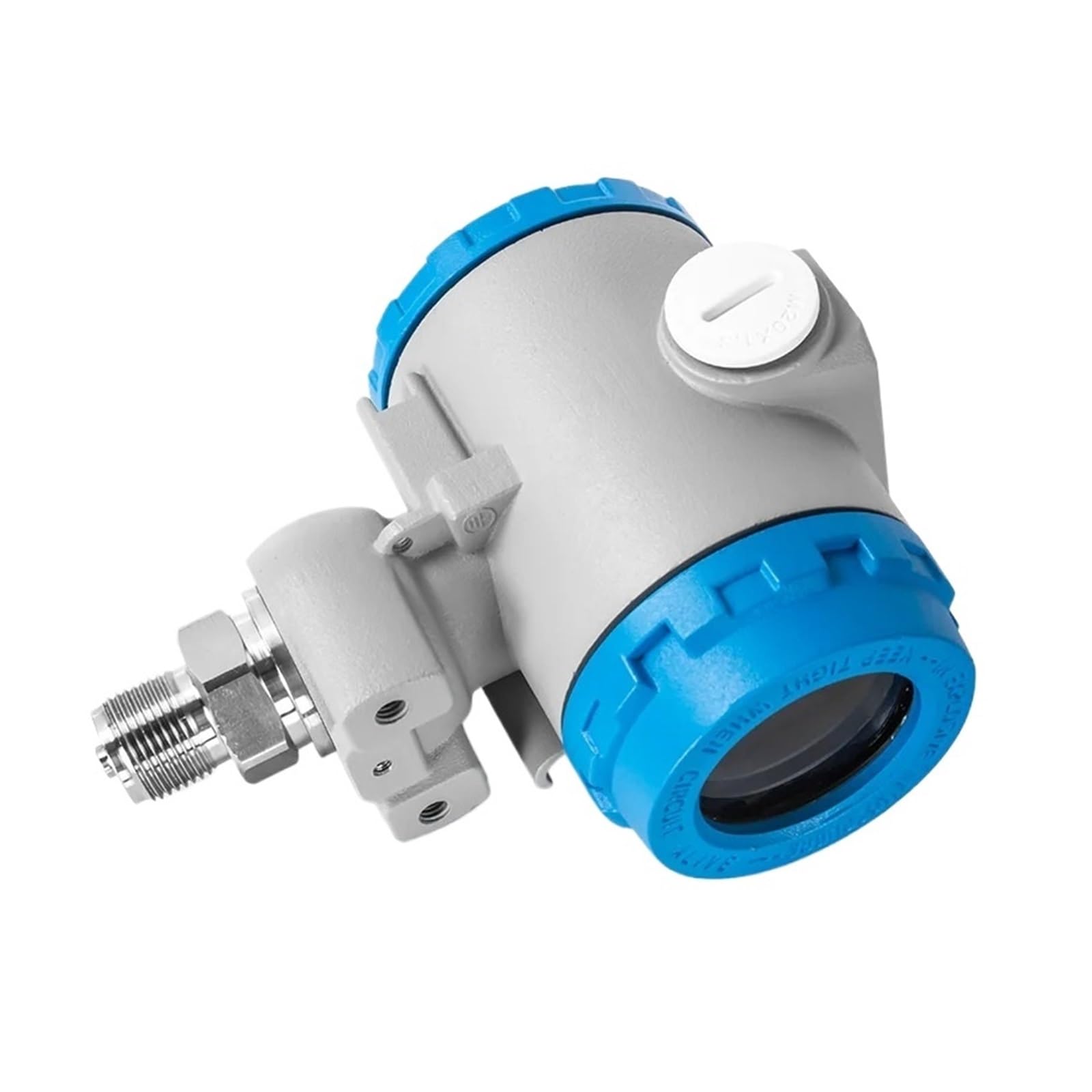 QAZYUIENW Pressure Sensor -1-1000bar Pressure Transmitter LCD LED Display Oil Fuel Water Pressure Sensor G1/4 Pressure Transducer(4-20ma Output Lcd,0-10Bar)