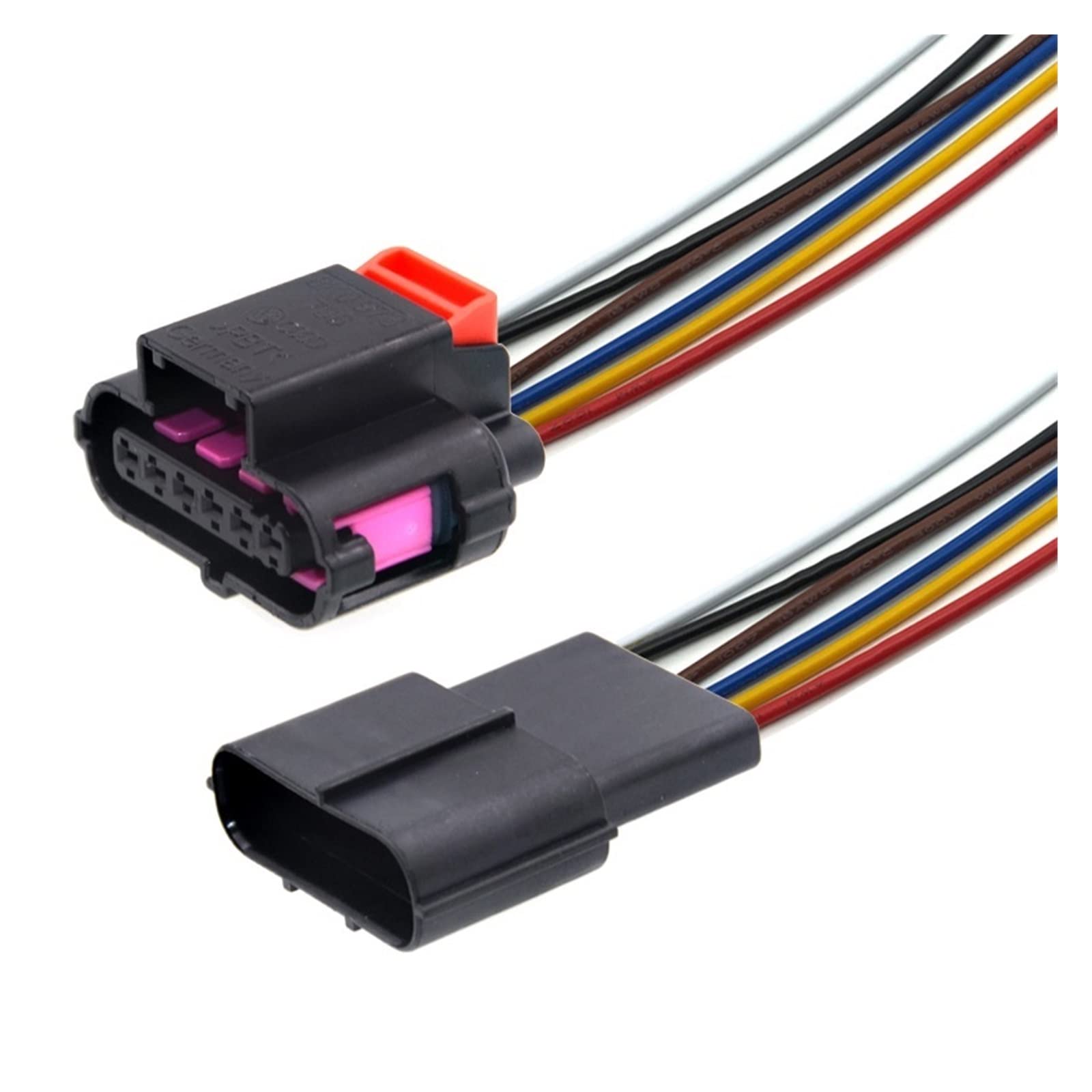 NOIXIN 1/5/10/20 Sets 6 Pin 8K0973706 Automobile Wasserdichter  