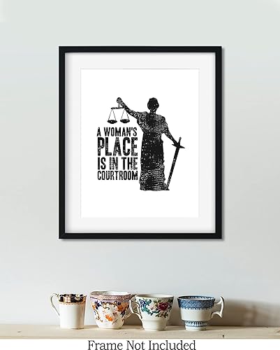 Miniatura 7 de Impresión artística de la decoración de la pared sobre un fondo blanco - impresión sin marco de 8x10 - gran regalo para abogados y abogados