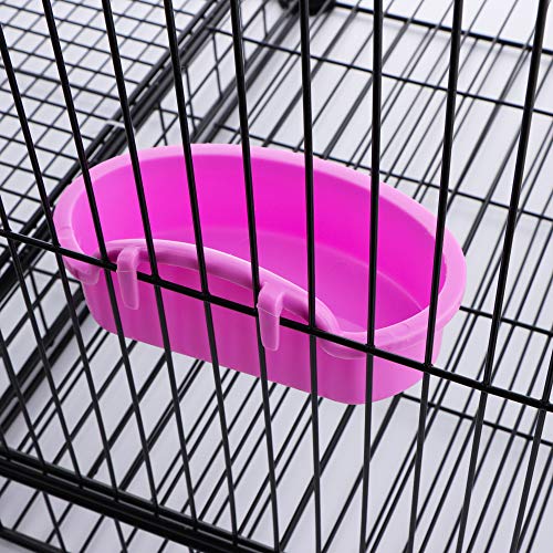 Vturboway 4 Pack Hamster Food Bowl - Anti-Turnover Fixable Bowl For Hamster Mice Rat Hedgehog And Small Pet thumb #5