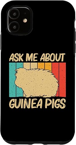 Miniatura 10 de iPhone 12 mini Cute Guinea Pig For Men Women Rodent Cavy Guinea Pig Lovers Case