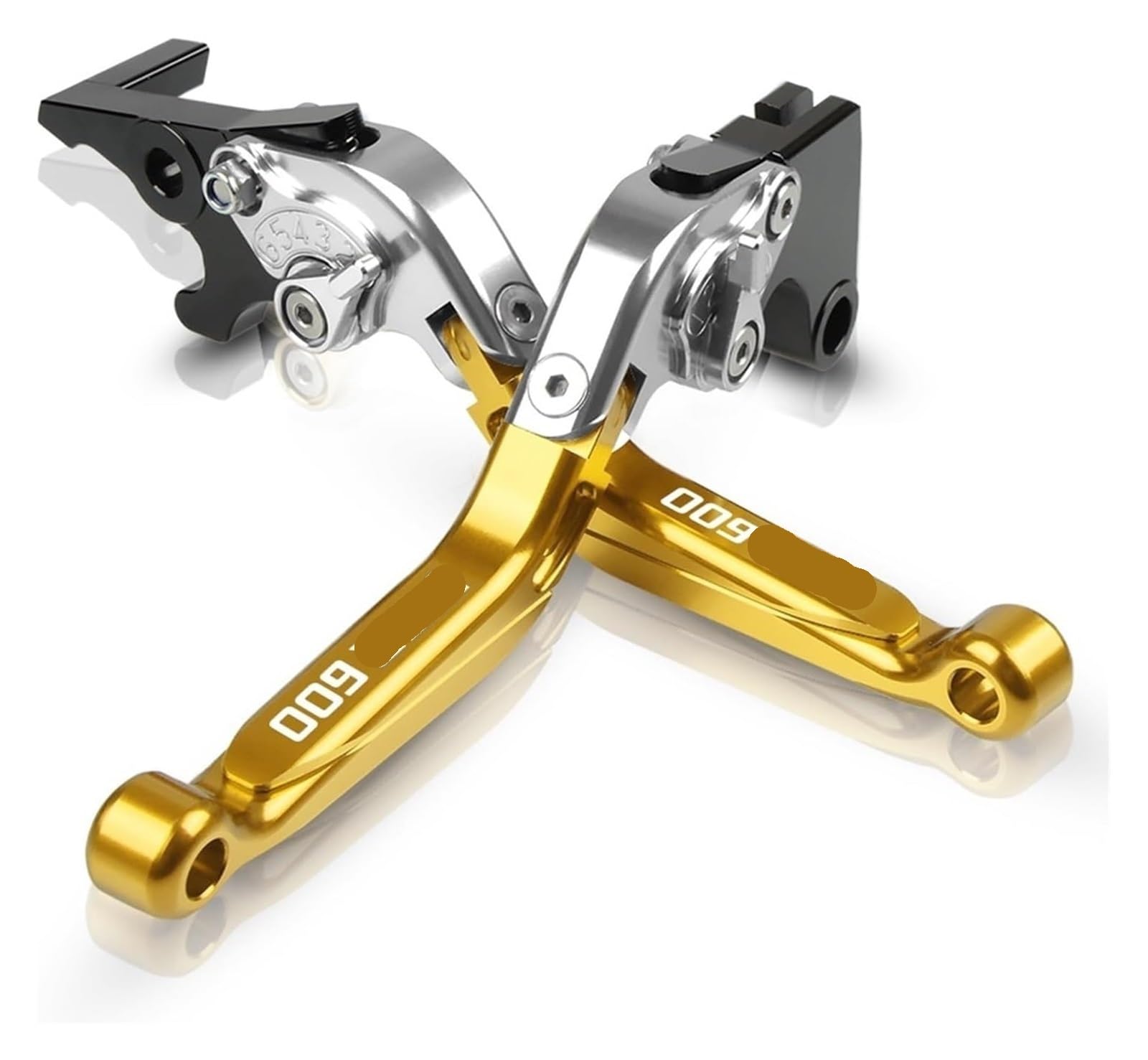 Oiajdsad 8 Motorcycle Clutch Levers For Fzr 600 Fzr600 1994 1995 1996 1997 199 1999 Motorcycle Adjustable Folding Extendable Brake Clutch Levers Modification Parts
