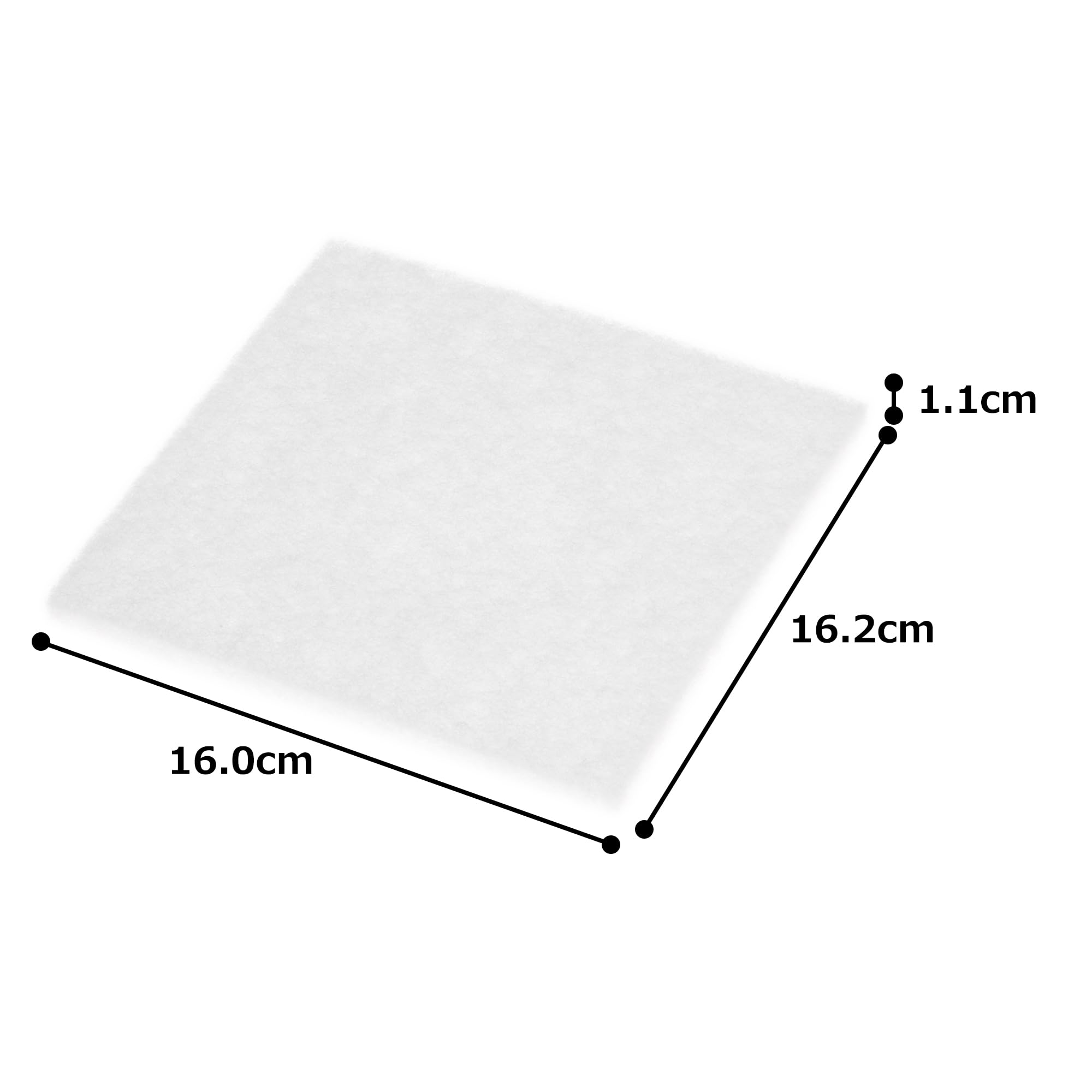 Amazon.co.jp: 160×162(5枚入)東芝 F-1SS対応品 互換フィルター : DIY