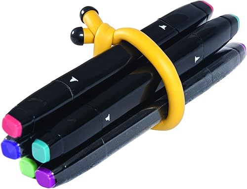 Vista 5 de IdeaWorks Gorilla, cable flexible y flexible, bridas para cables para electrónica, colgar y organizar (4,8 pulgadas), 8 pulgadas, Multi JB8255