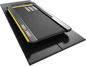 Stationary Exercise Bike Mat Compatible with Peloton Bike,Walking Pad Treadmill Mat for Hardwood Floor Carpet, Under Indoor Spin Bicycle Trainer Pad Home Gym Exercise Equipment Floor Protection