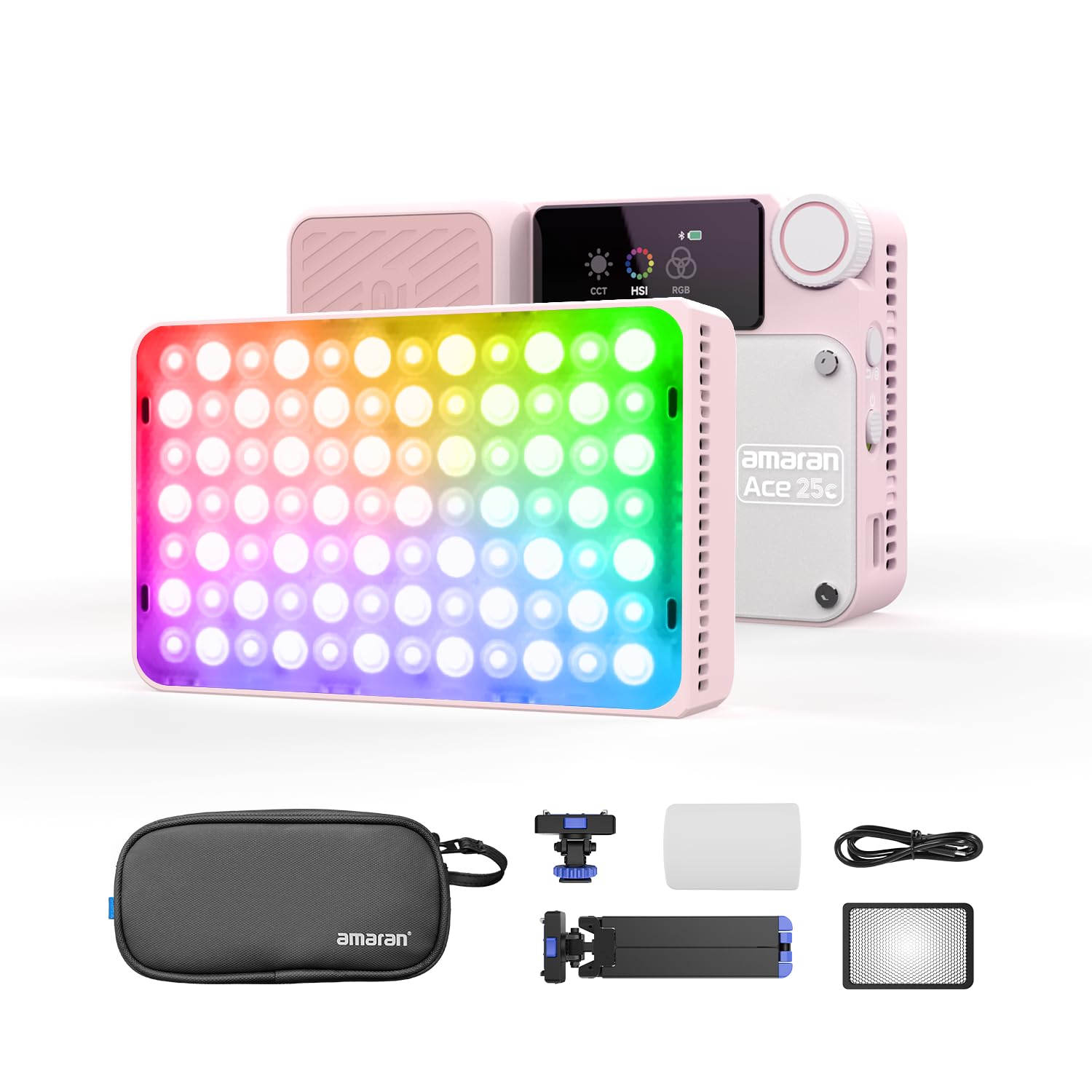 Amazon.co.jp: aputure amaran Ace 25C Kit 25W RGB小型撮影ライト  