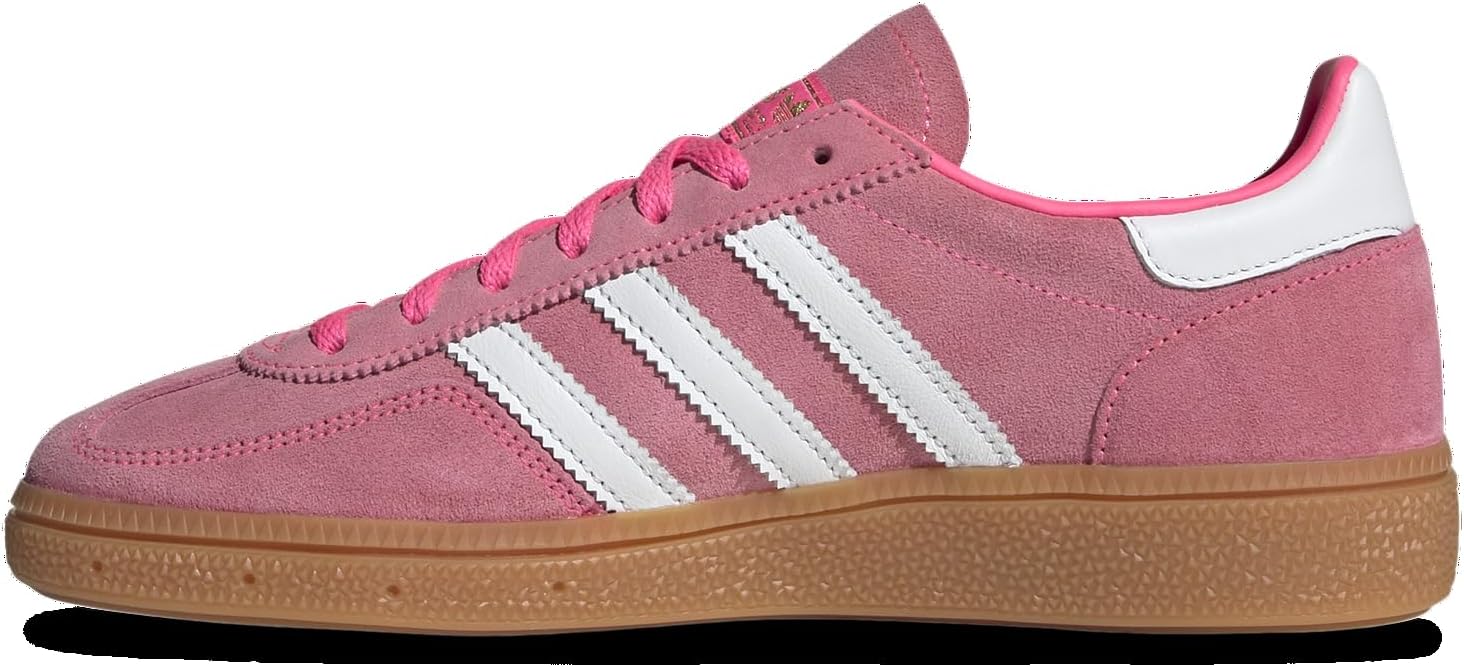 adidas Womens Handball Spezial Lace Up Sneakers Shoes Casual - Pink - Size 7.5 M