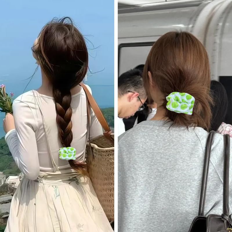Pinzas para cabello tipo garra con diseño tenis miniatura 5