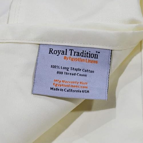 Miniatura 3 de Royal Tradition Hecho en Estados Unidos juego de sábanas de lujo de algodón puro de 800 hilos (tamaño king, gris) ropa de cama pesada de tejido de