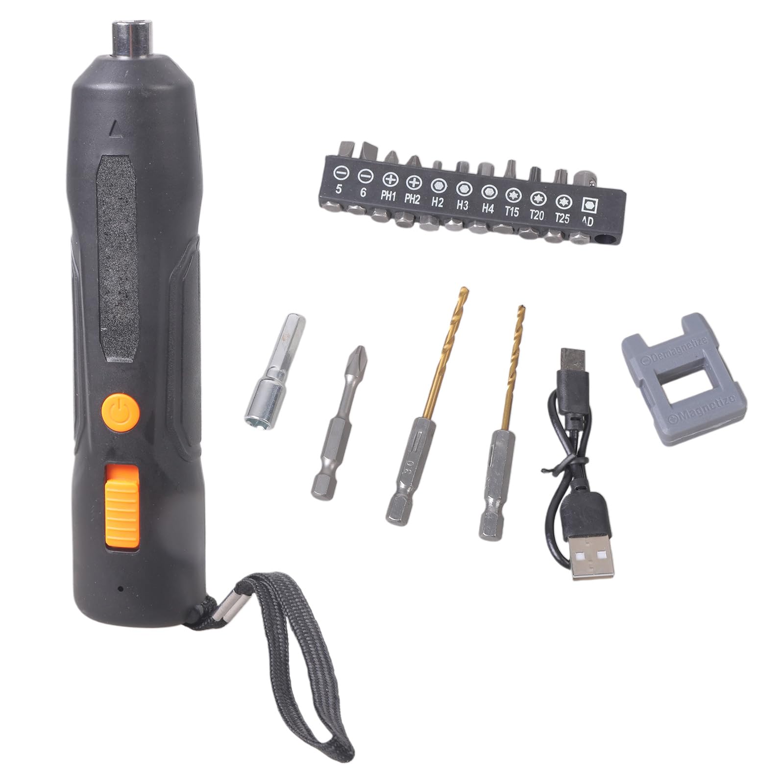 Rechargeable Electric Screwdriver with Lithium Batteries Suitable for Home DIYer Projects and Quick Repairs High Capacity Battery Screwdriver