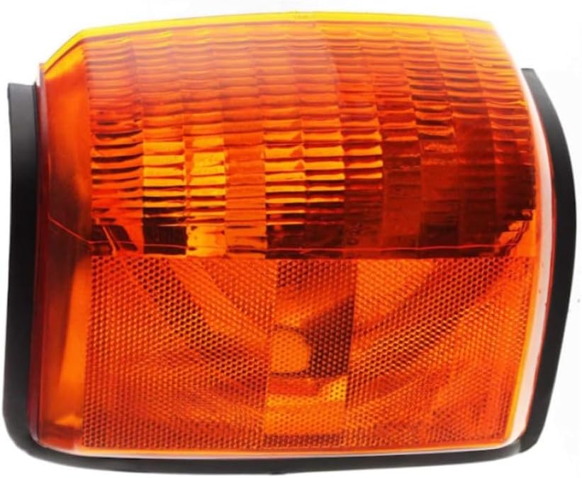 CarLights360 For Ford F-150 1987 88 89 90 1991 Parking Light Assembly Unit Passenger Side Chrome FO2521105