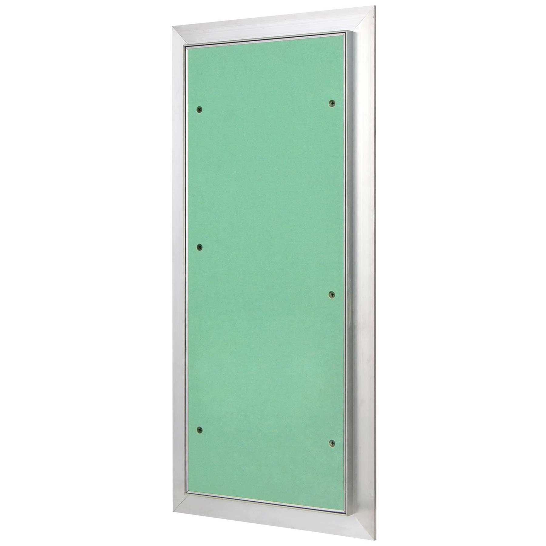Revisionsklappe Trockenbau 200 x 500 mm – Revisionstür - Wartungsklappe mit 12,5 mm imprägnierter GK-Einlage und Druckverschluss – aus korrosionsbeständigem Aluminium – befliesbar – MW multi werkzeug