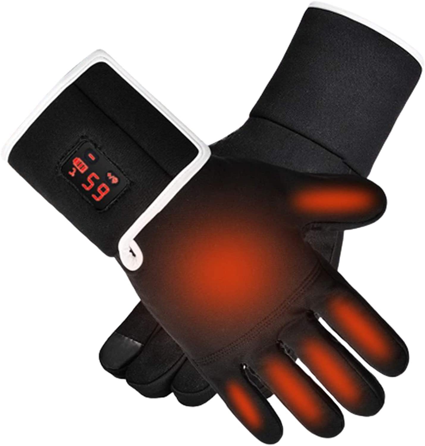 Gants chauffants rechargeables XL/XXL pour le ski et l'équitation en hiver