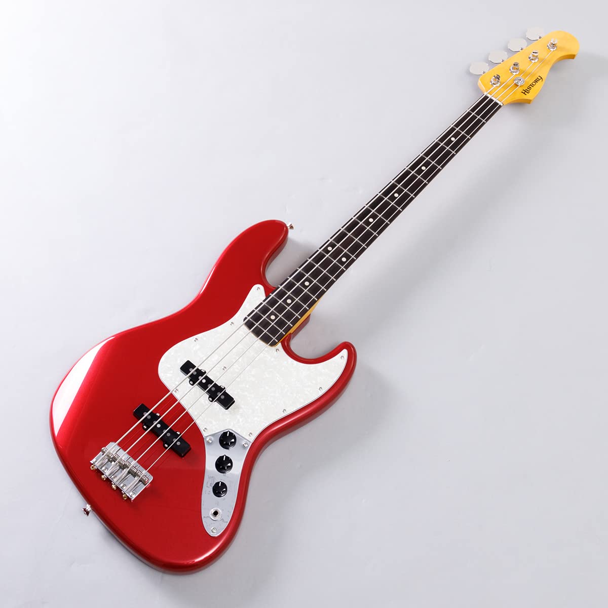 Amazon | HISTORY HJB-Standard MRD Metallic Red 国産エレキベース