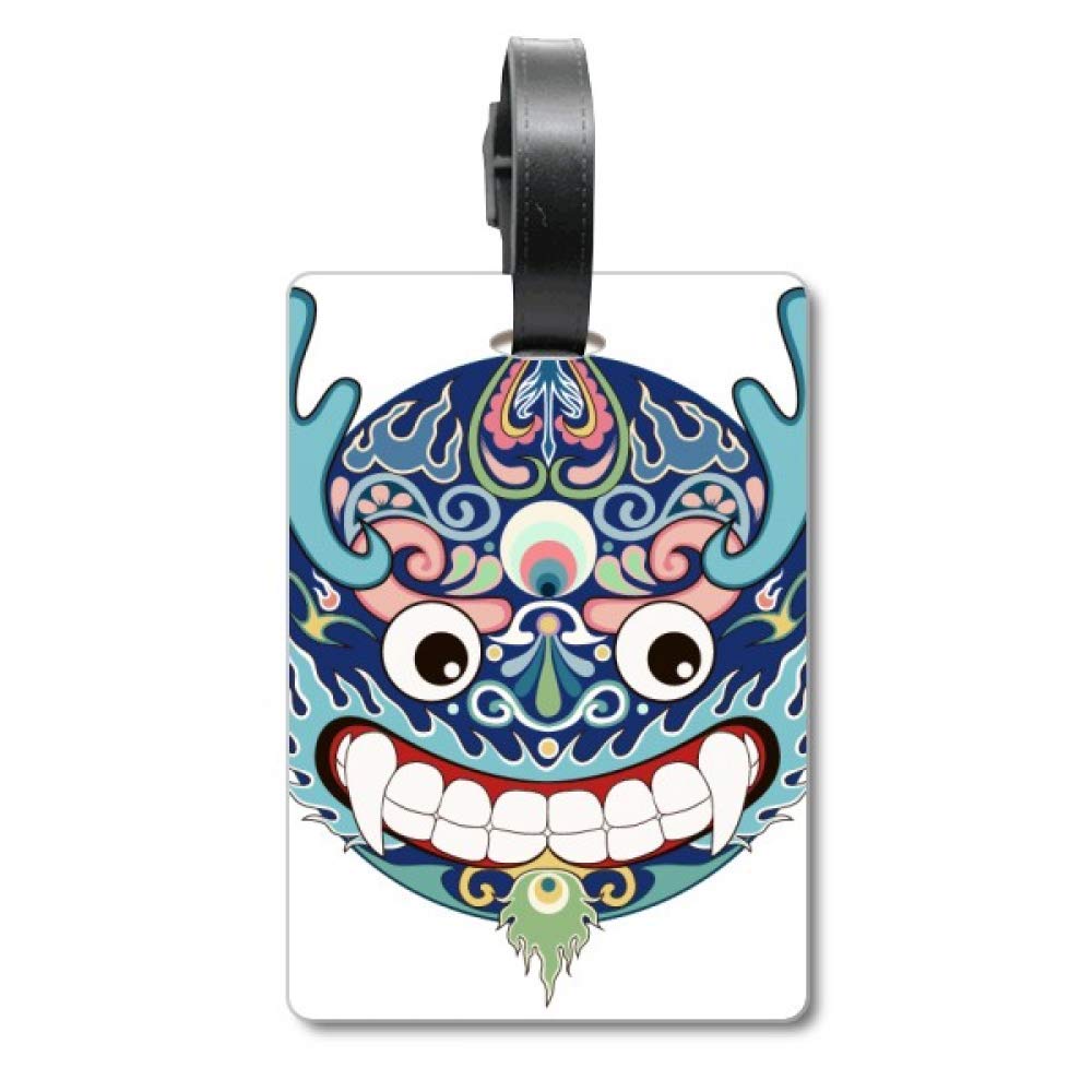 Étiquette d'identification dragon pour éviter les pertes de valise