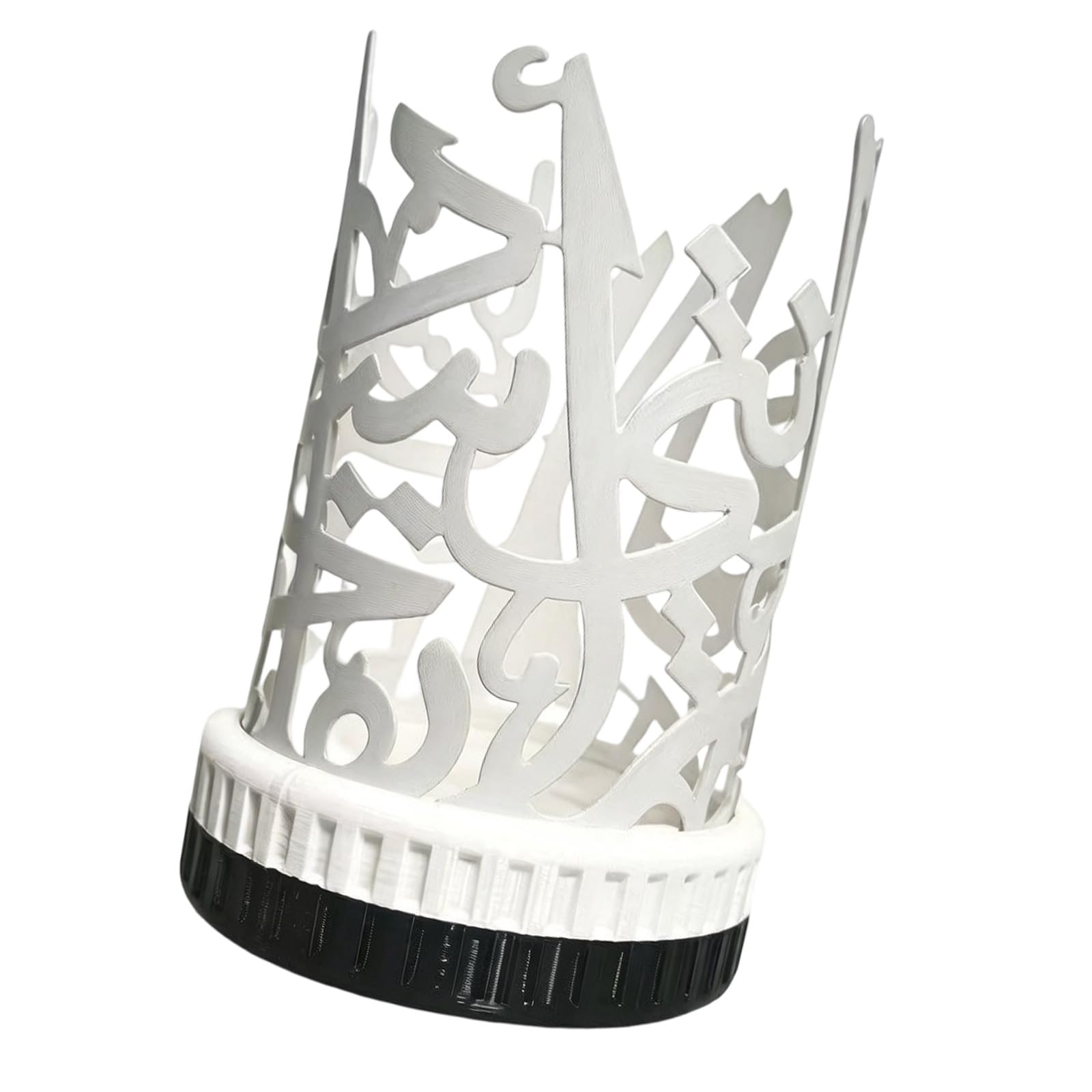 Jazuaiao Arabian Holders with Intricate Hollow Out Design Eid Ramadans Votive Holders for Home Table Centerpieces Festival Stand