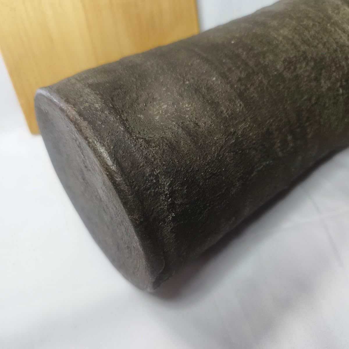 焼締肩衝筒形壺 チャンバ焼ベトナム 占城 無釉 17世紀