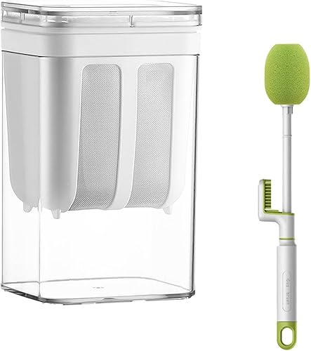 Miniatura 4 de KLKCMS Fabricante de yogur griego, separador de suero de leche, colador de filtro de alimentos, filtración de yogur de alimentos, tamiz de malla de