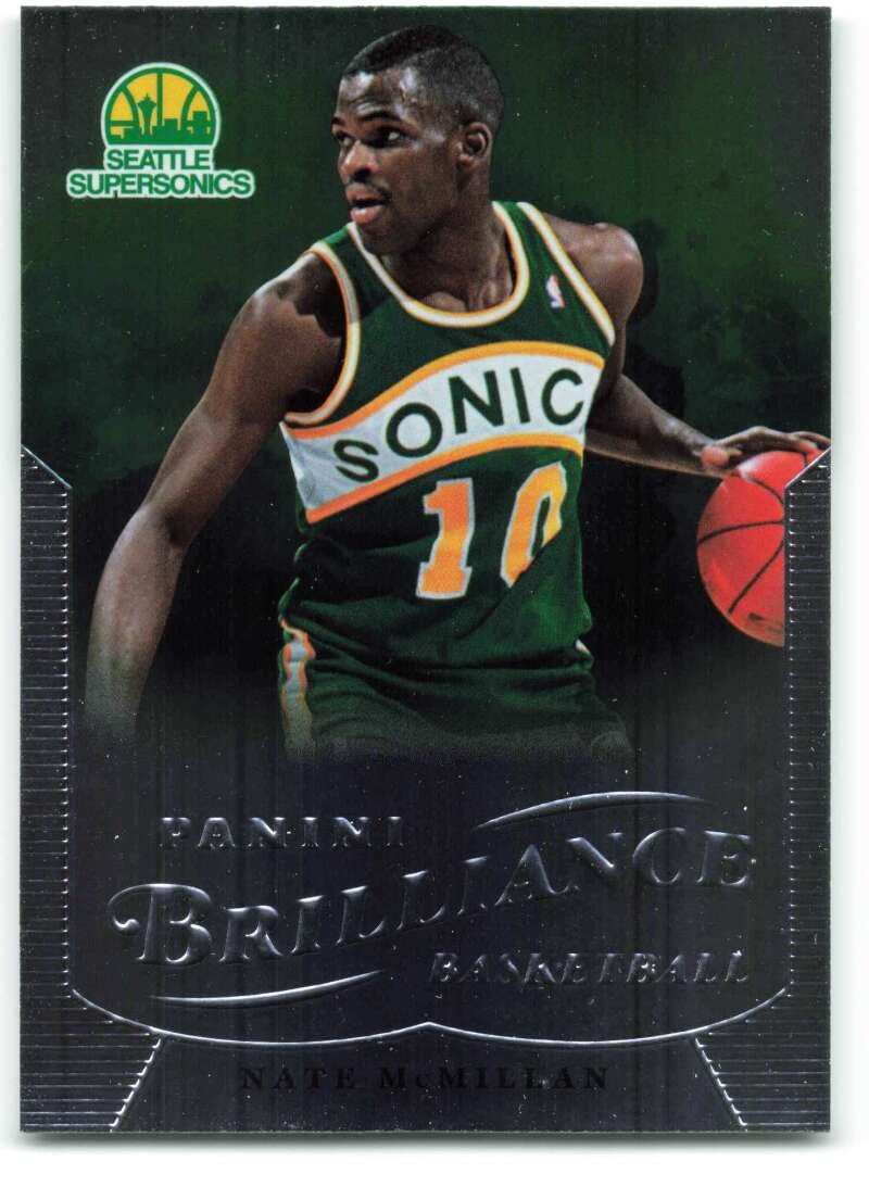 2012-13 Panini Brilliance #223 Nate McMillan NM-MT Seattle Supersonics Basketball