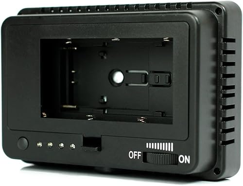 Miniatura 7 de Julius Studio Luz de vídeo en la cámara Foto regulable 216 LED Ultra High Power Panel con rosca de 14 "para Canon, Nikon, Sony y otras cámaras DSLR,