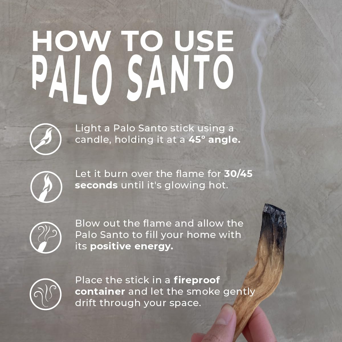 Palo Santo Premium 0,5 kg Bulk Real Sticks AlmaCura (Soul Healing) Authentic from Peru (not Ecuador) Ethically Harvested Used for Meditation, Stress Relief, Energy Cleansing. (no burlap bag)