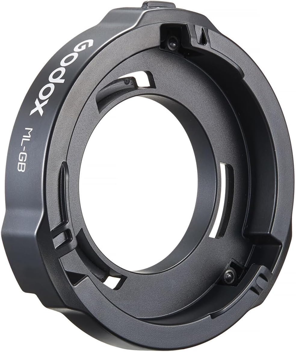 Godox ML-GB Adaptateur pour GODOX AD AD300Pro AD400Pro,Adaptateur GODOX Mount vers Bowens Mount pour GODOX ML100Bi, ML60IIBi, ML30, ML30Bi, ML60, ML60Bi