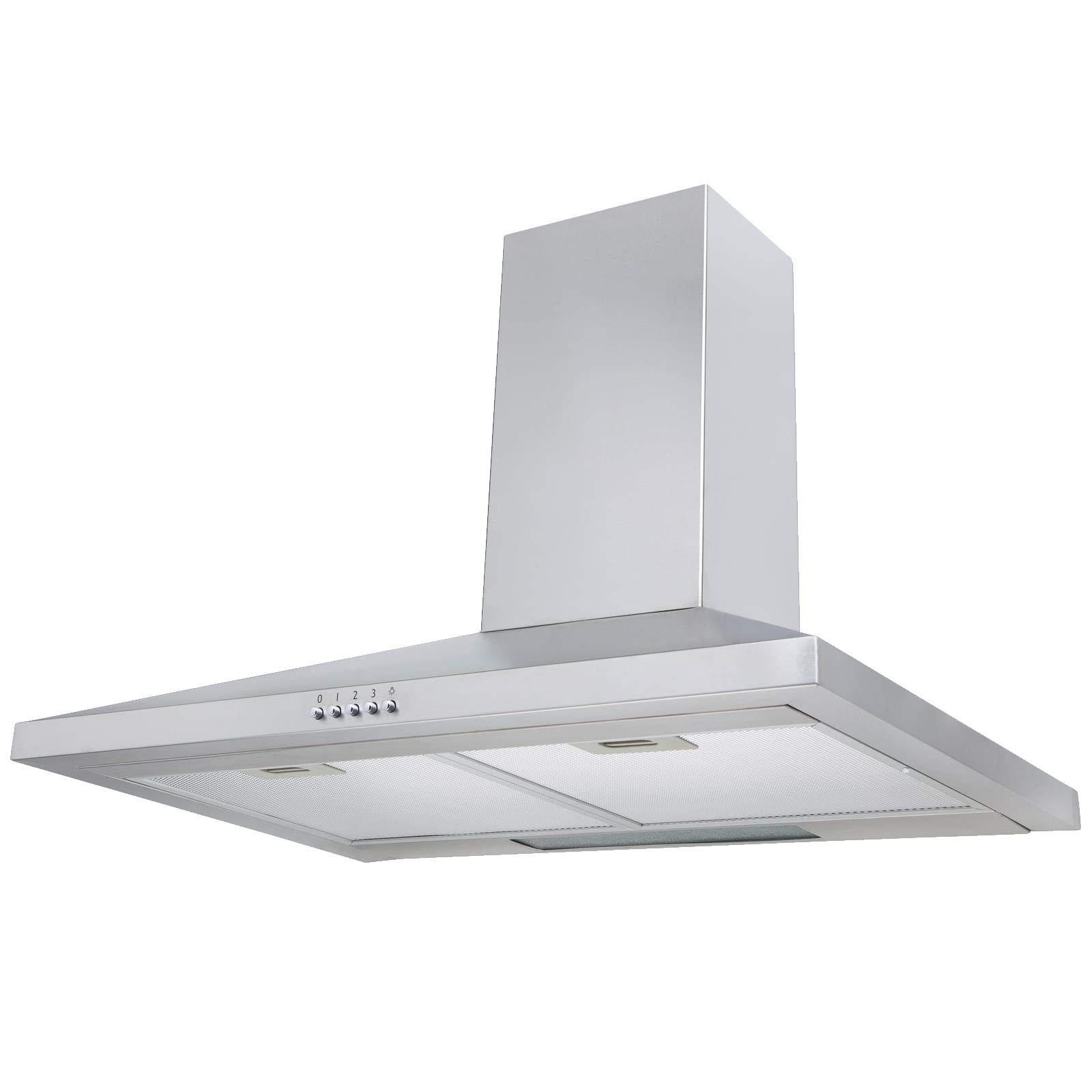 SIA 60cm Stainless Steel Fan Oven, 70cm 5 Burner Gas Hob And Chimney Cooker Hood — view 3