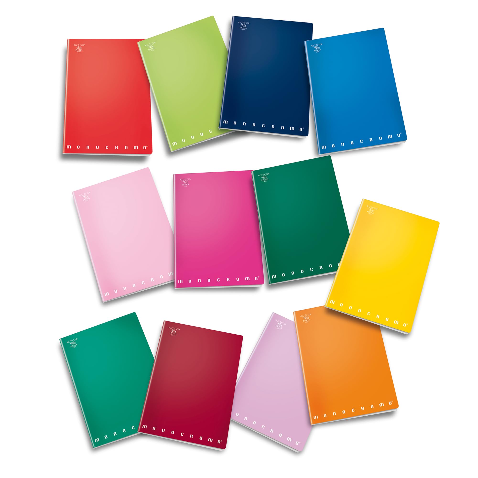 Quaderno MONOCROMO Pigna - A4 - 40+​R - 1R (righe) 00716771R