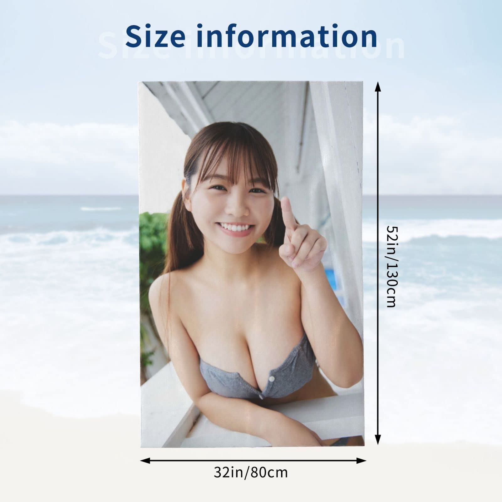 Amazon｜本郷柚巴 (4) マイクロファイバー バスタオル スイミング