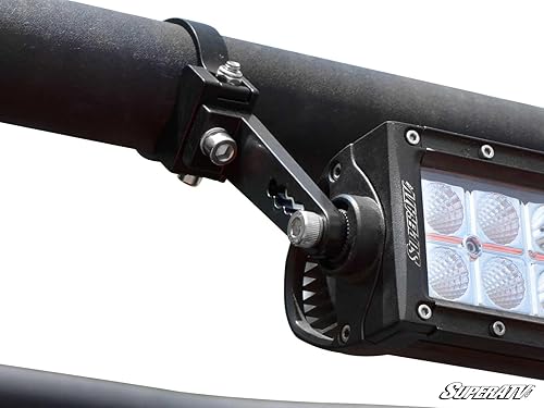 Miniatura 9 de SuperATV Abrazadera de tubo de aluminio resistente de 2 pulgadas - Juego de 2 - Uso para fijar luces, espejos, altavoces y mucho más