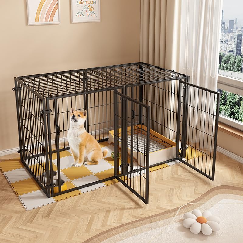 Amazon.co.jp: ペットフェンス 中型犬 小型犬用 折りたたみ可能