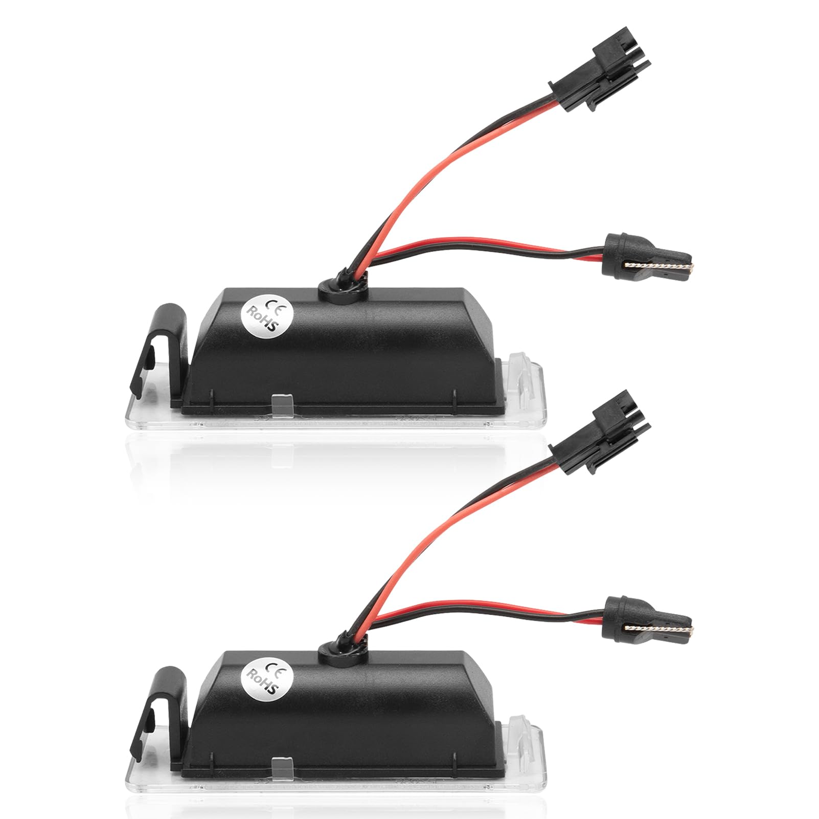 Éclairage Plaque D'immatriculation Pour Opel Insignia, Mokka, Camaro - 6000K 12V (référence 13502178/13502179)