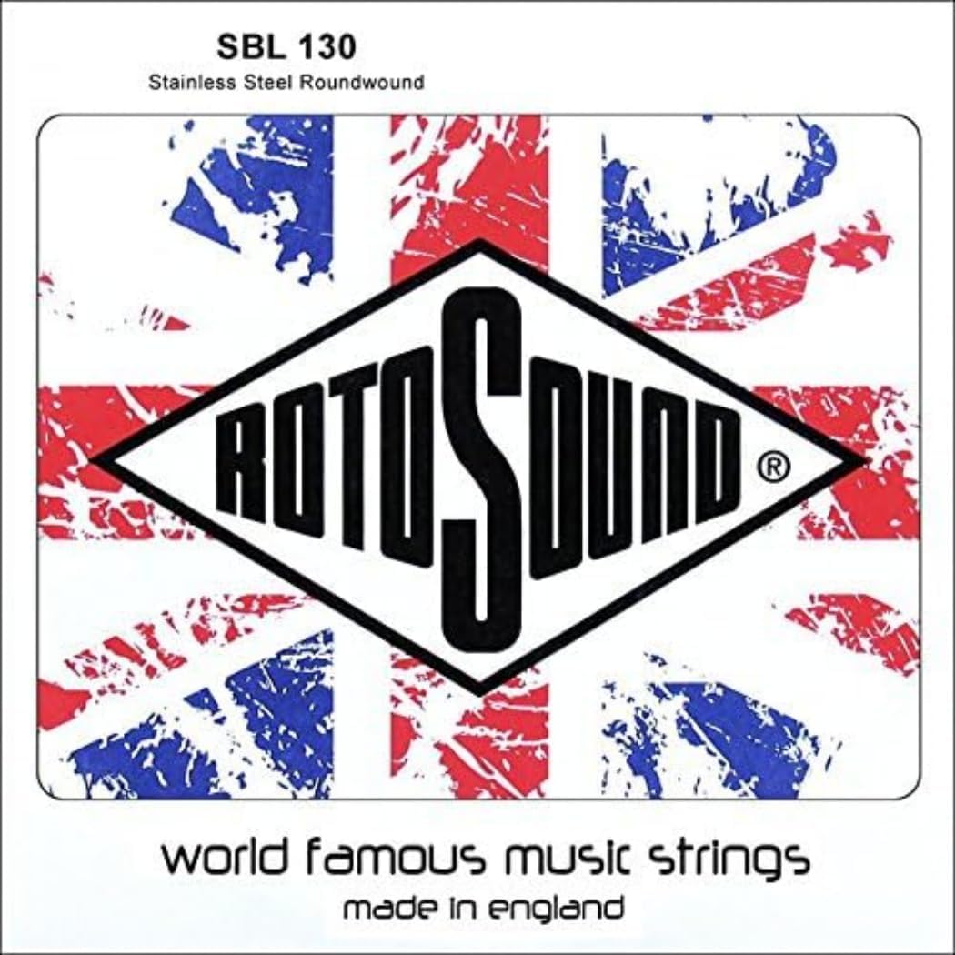 Rotosound Strings for Electric Bass STAINLESS Single Strings SWING 66 .135"w/3.43mm wound SBL135