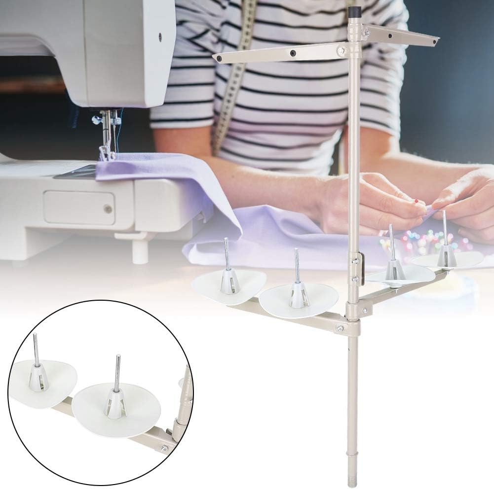 Thread Spool Stand Sewing Machine Thread Rack for Home Quilting Sewing Machine Accessories(4-Thread)